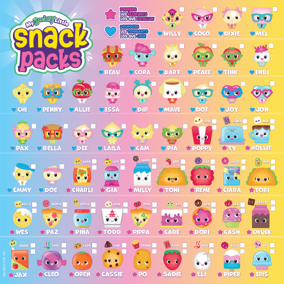 My Squishy Littles Snack Pack Multipack